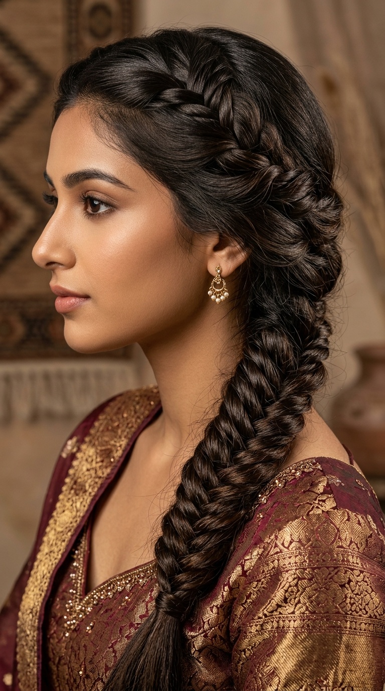 The Twisted Fishtail Braid