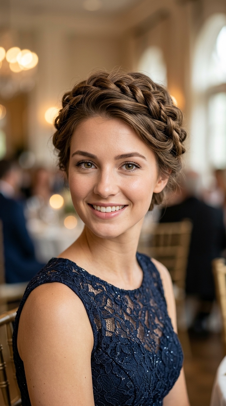 The Twisted Halo Crown