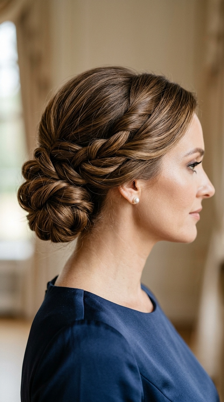 The Twisted Knot Chignon