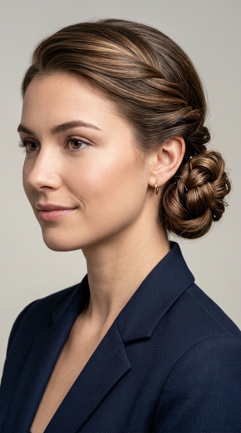 The Twisted Side Bun