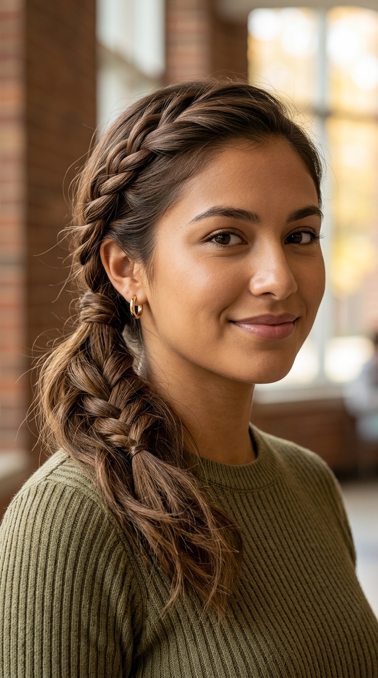 The Twisted Side Ponytail