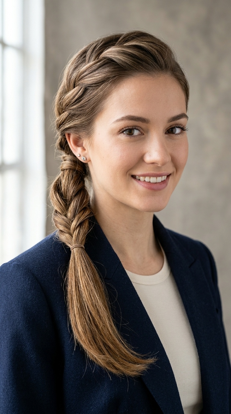 The Twisted Side Ponytail