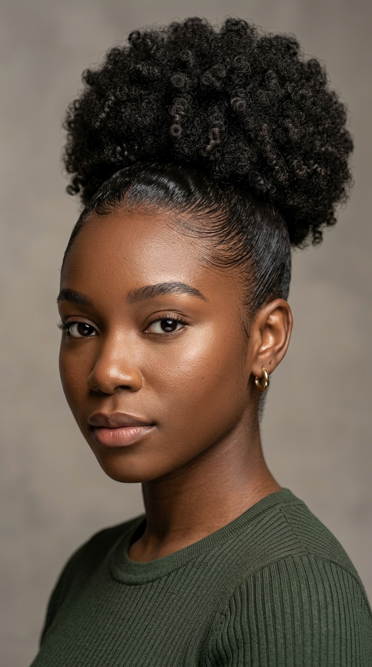 The Ultra-Sleek Classic High Puff