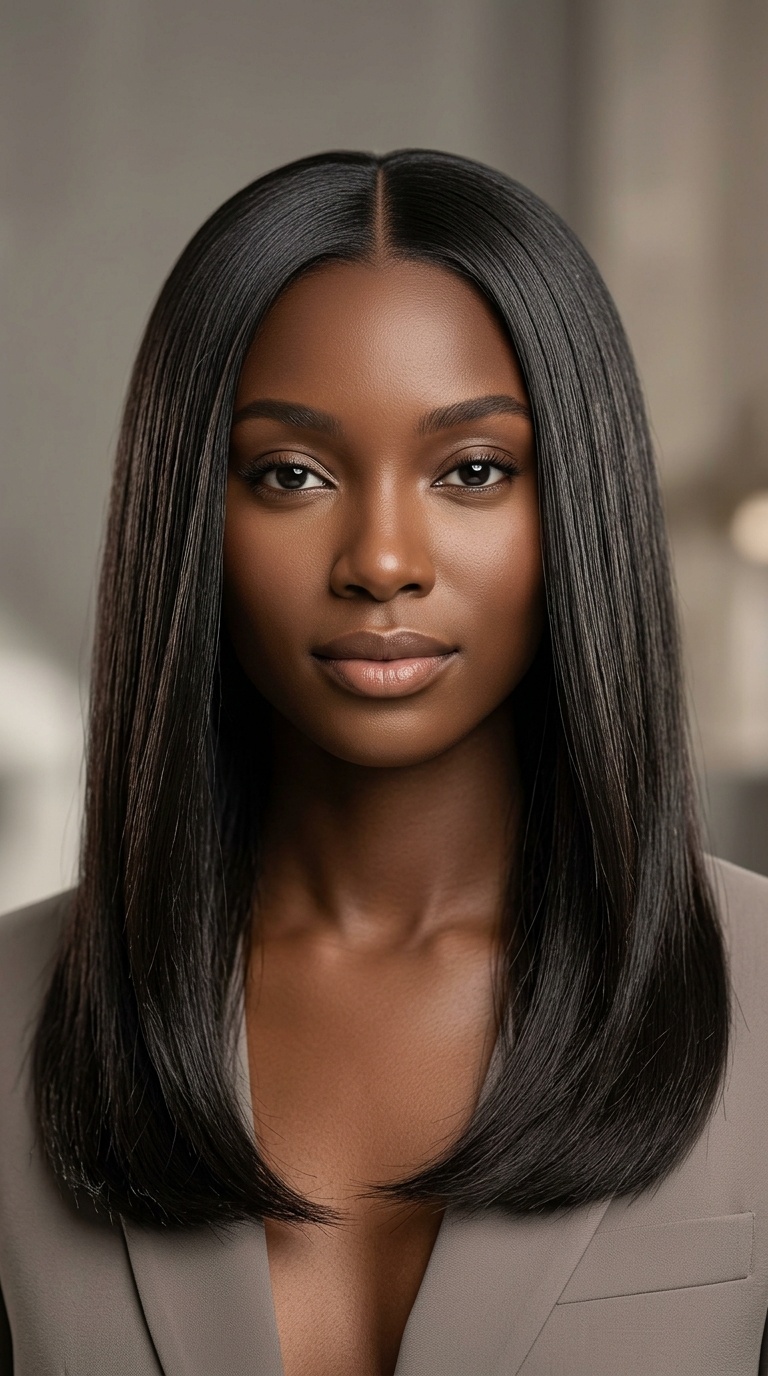 The Ultra-Sleek Silk Press