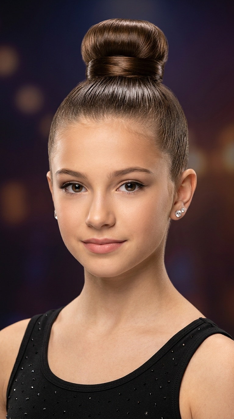 The Ultra-Slick High Bun