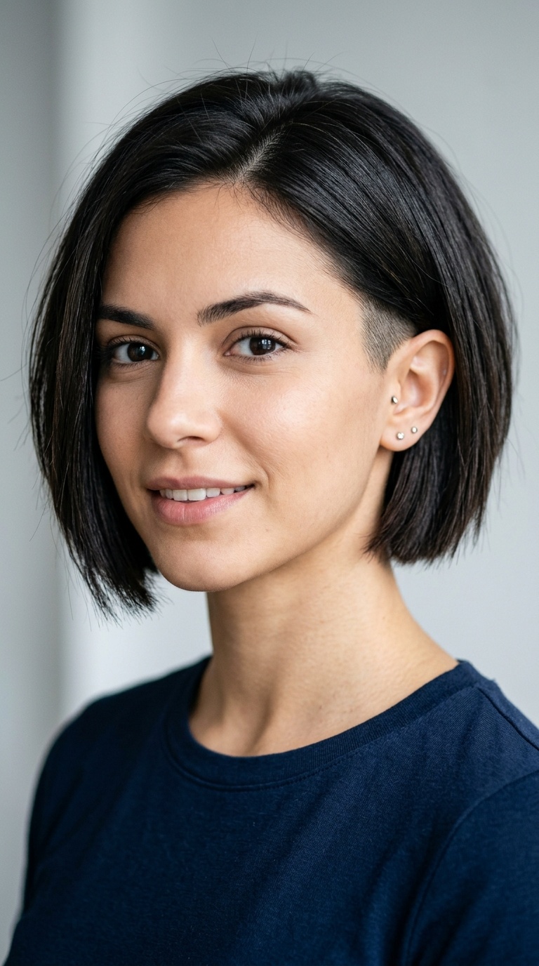 The Undercut Bob