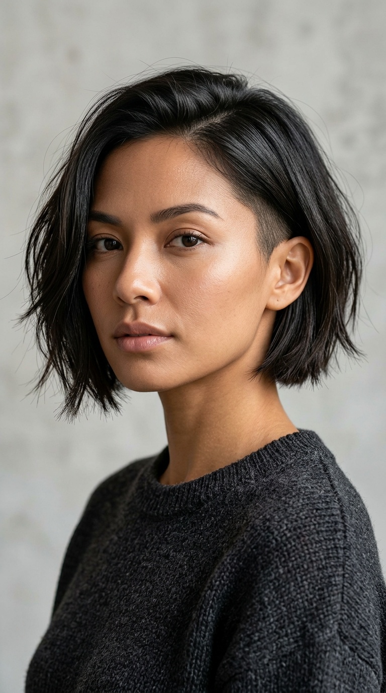 The Undercut Bob
