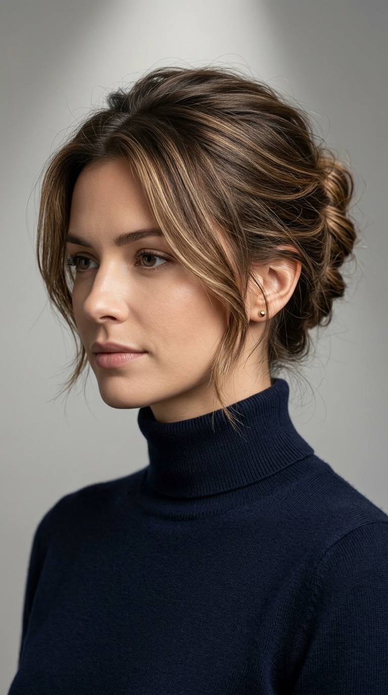 The Undone French Twist