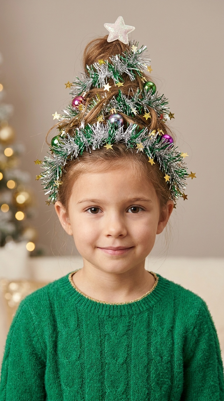 The Upside-Down Tinsel Cone