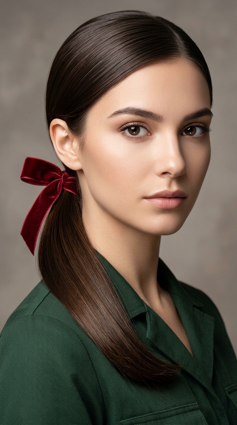 The Velvet Ribbon Tie