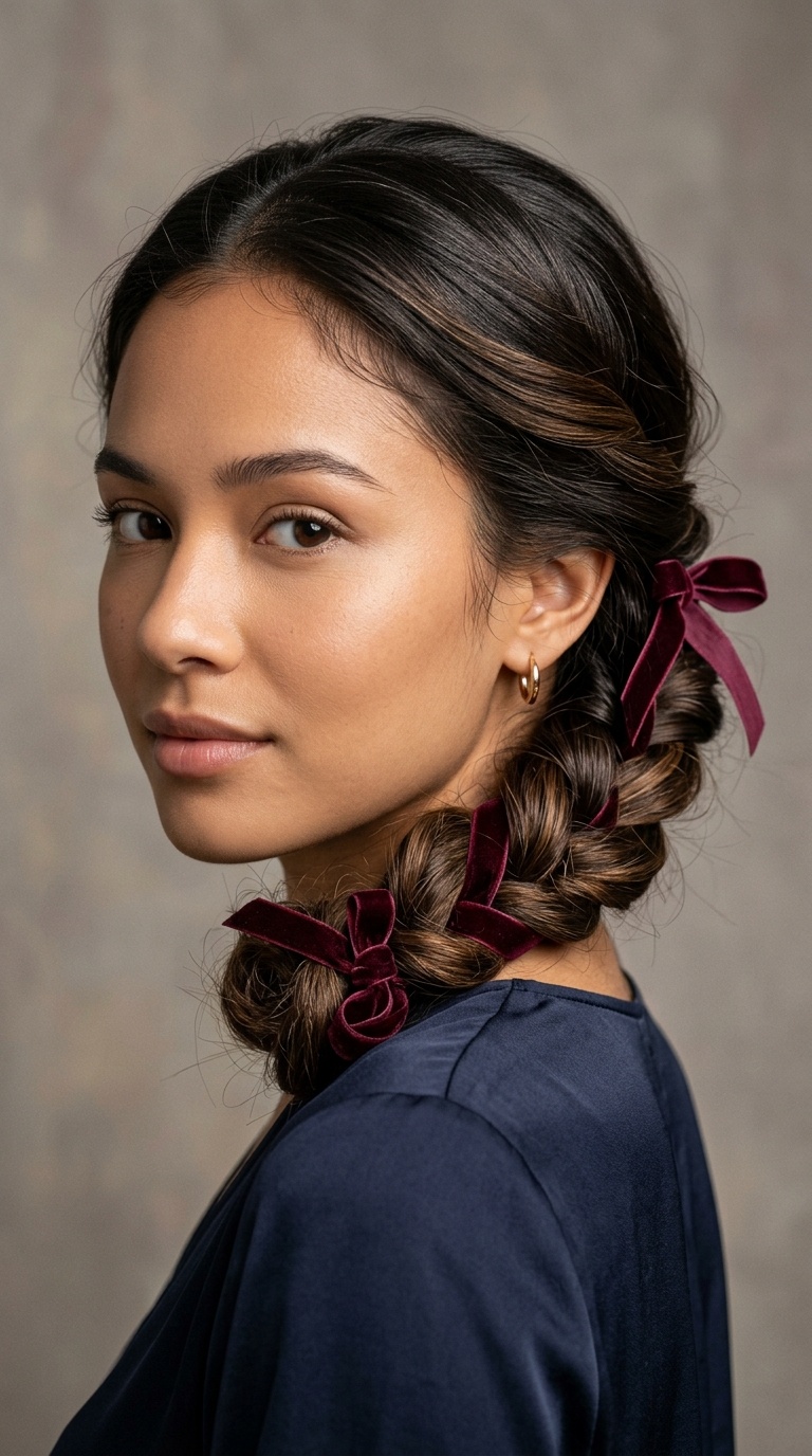 The Velvet-Ribboned Low Twist