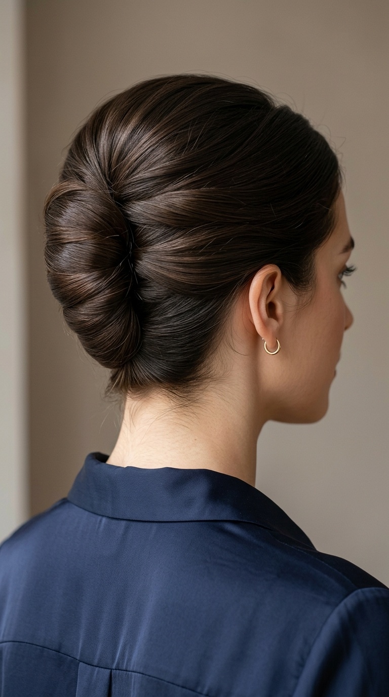 The Vertical French Twist