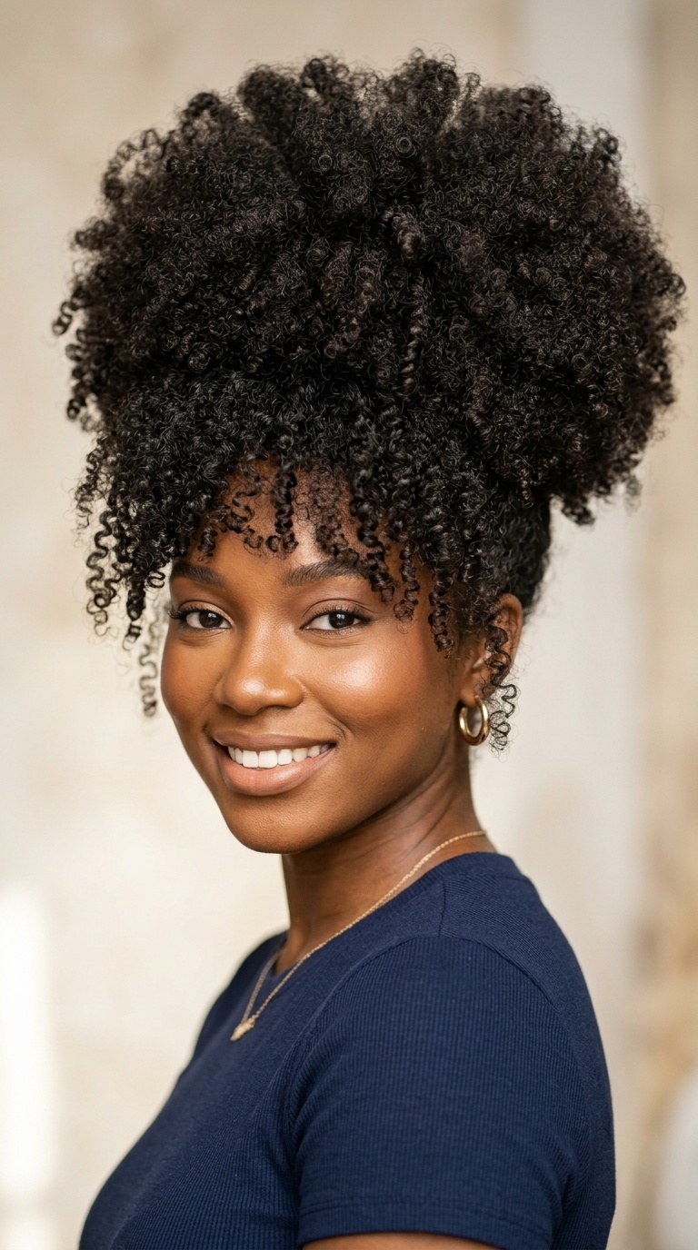 The Voluminous Afro-Puff