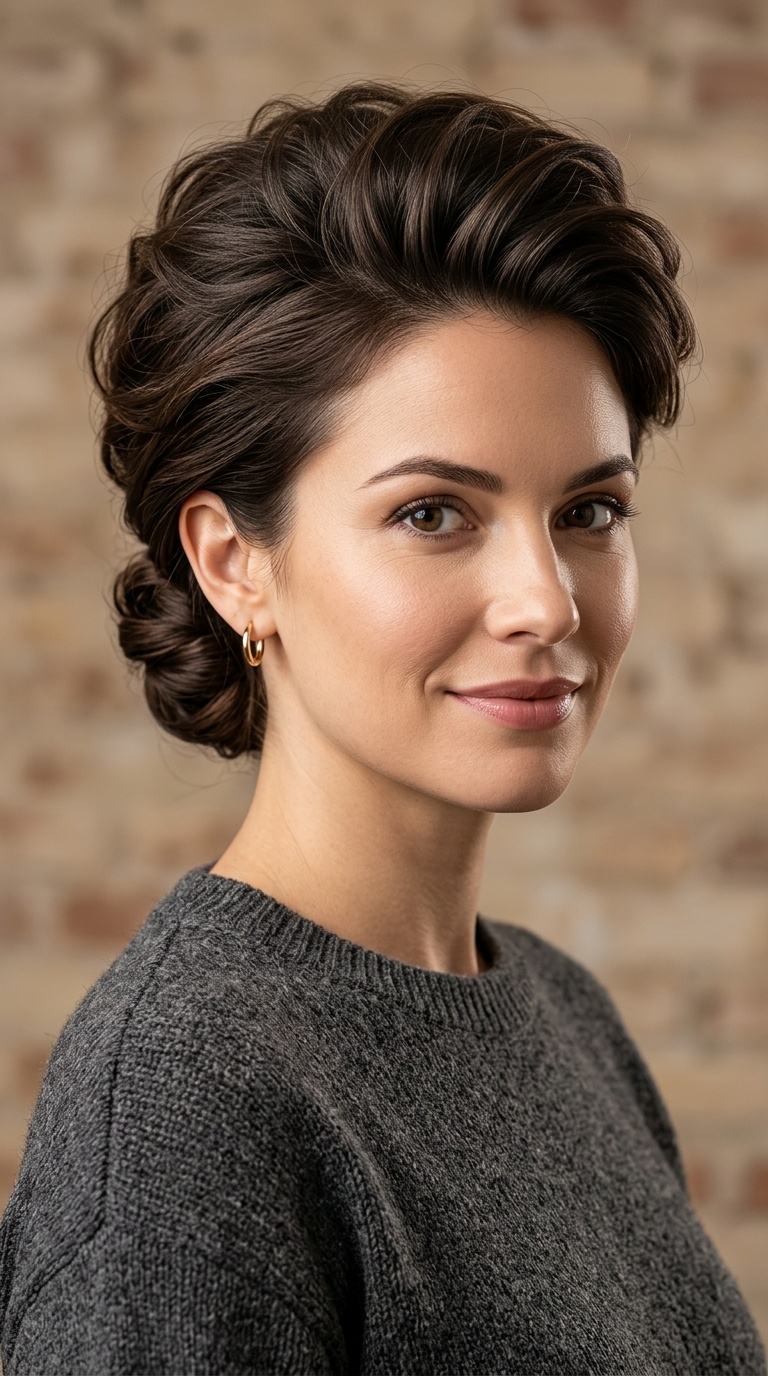 The Voluminous Bouffant Tuck