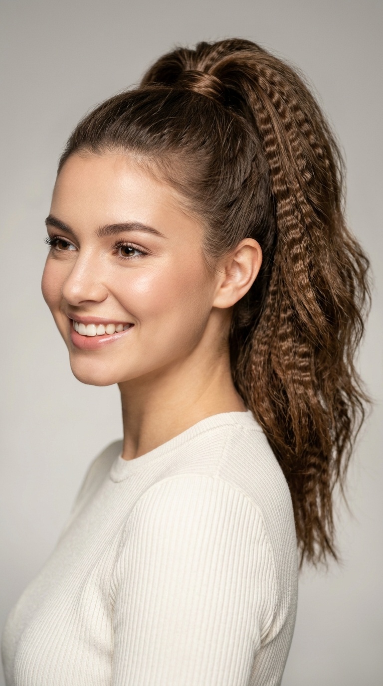 The Voluminous Crimp Pony