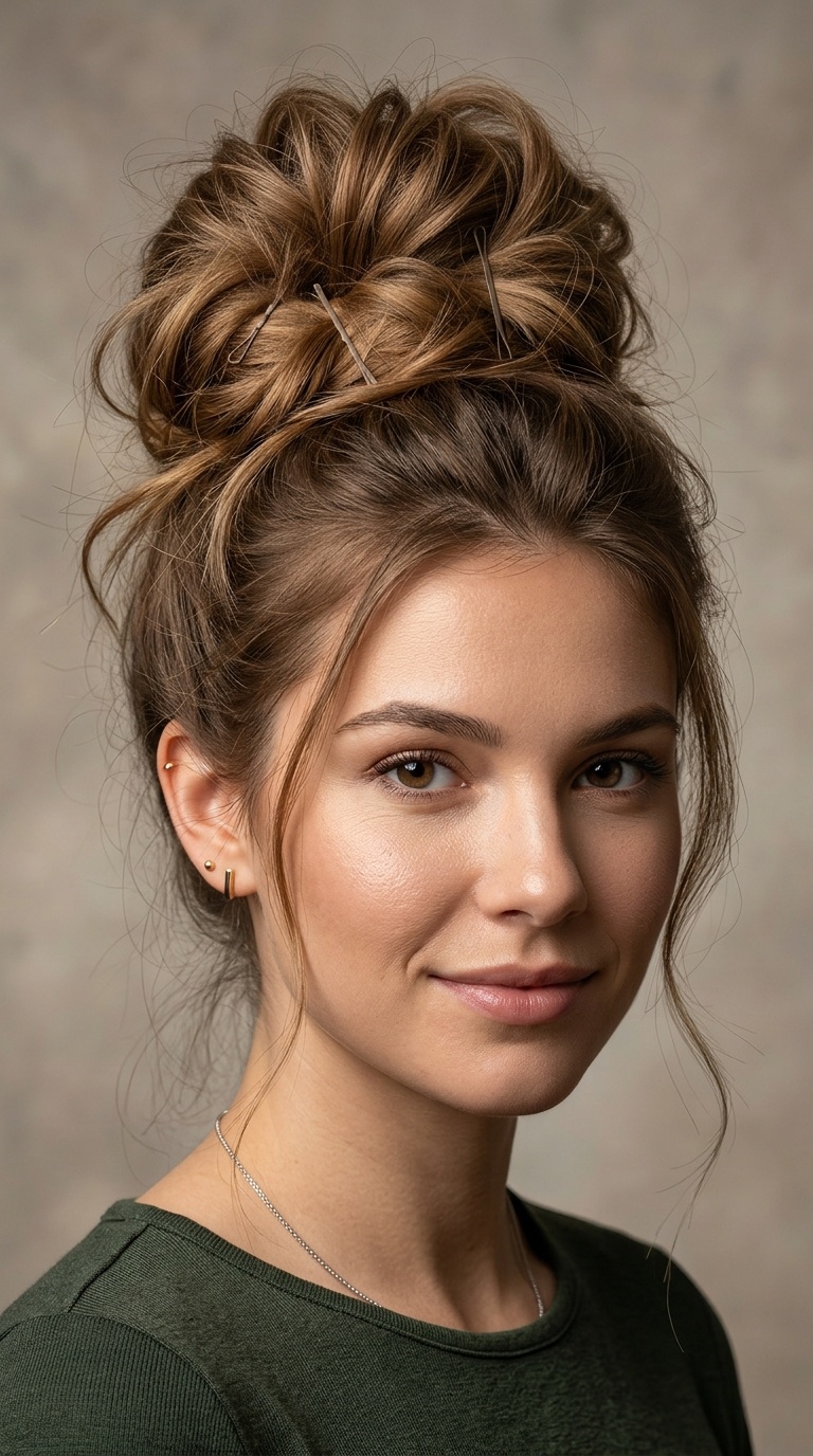 The Voluminous Faux Bun
