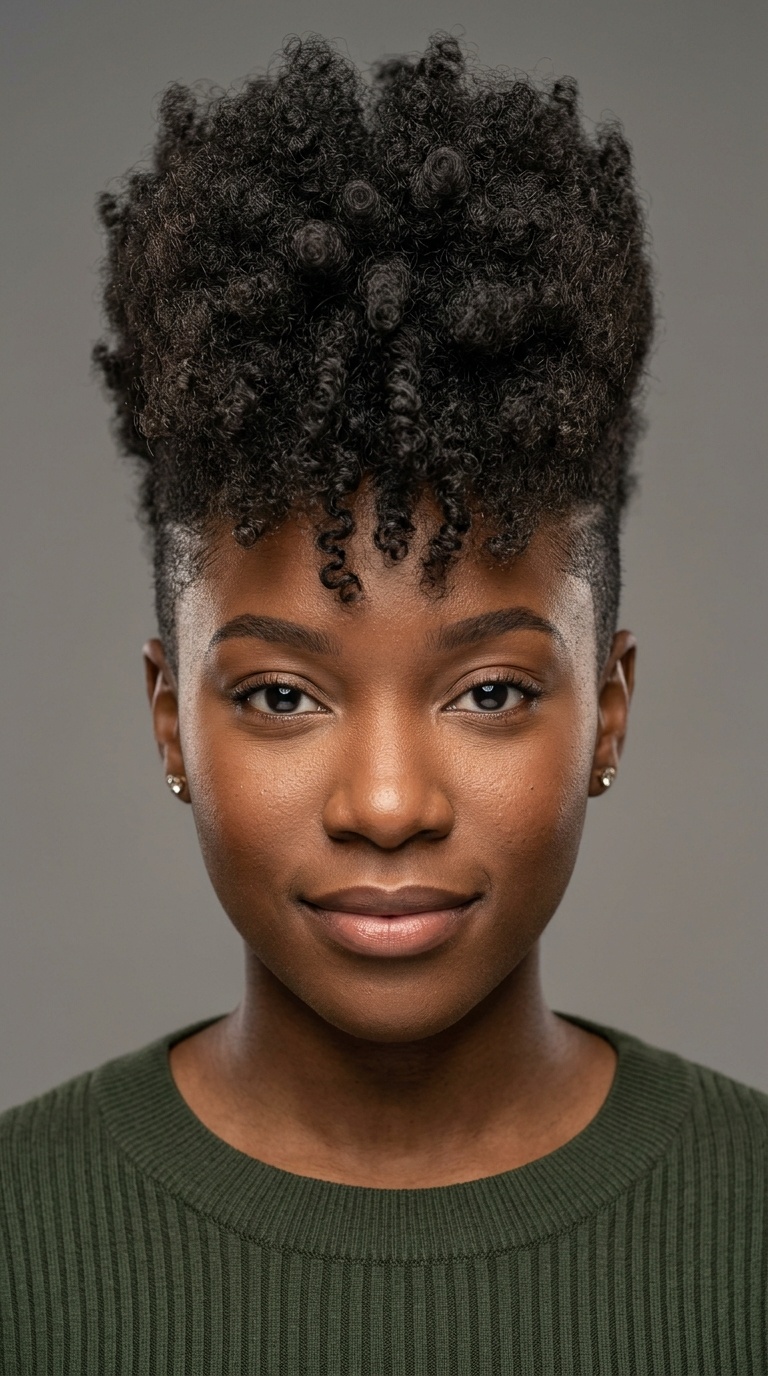 The Voluminous Faux Hawk