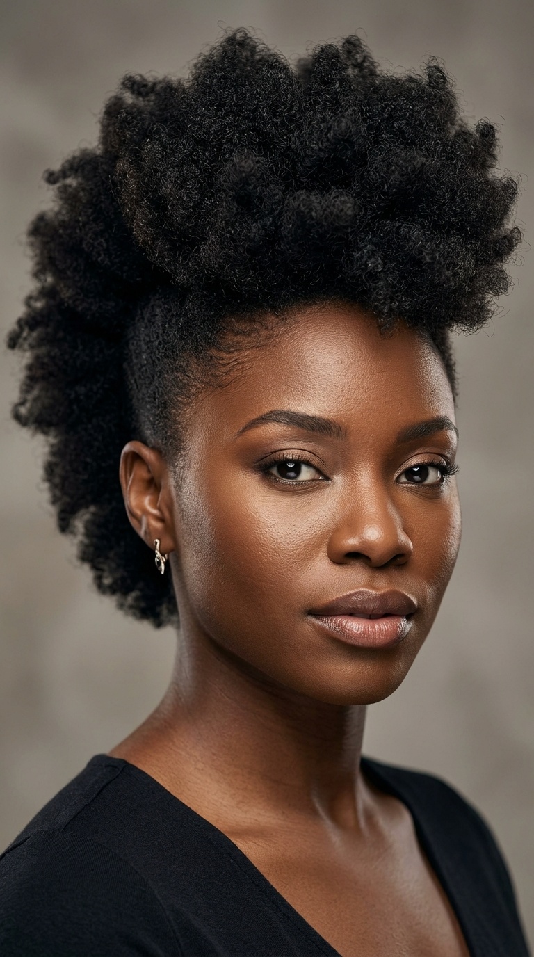 The Voluminous Frohawk with Tapered Sides