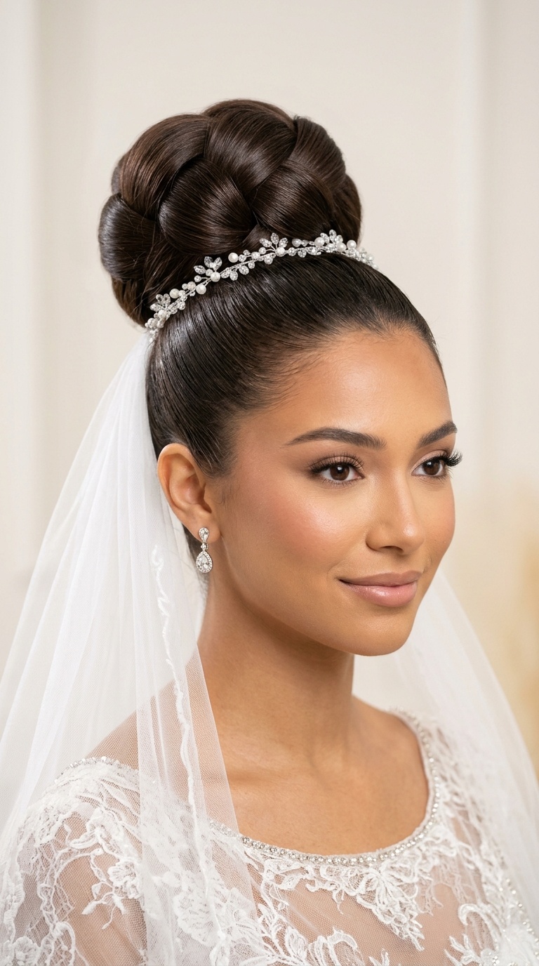 The Voluminous High Ballerina Bun