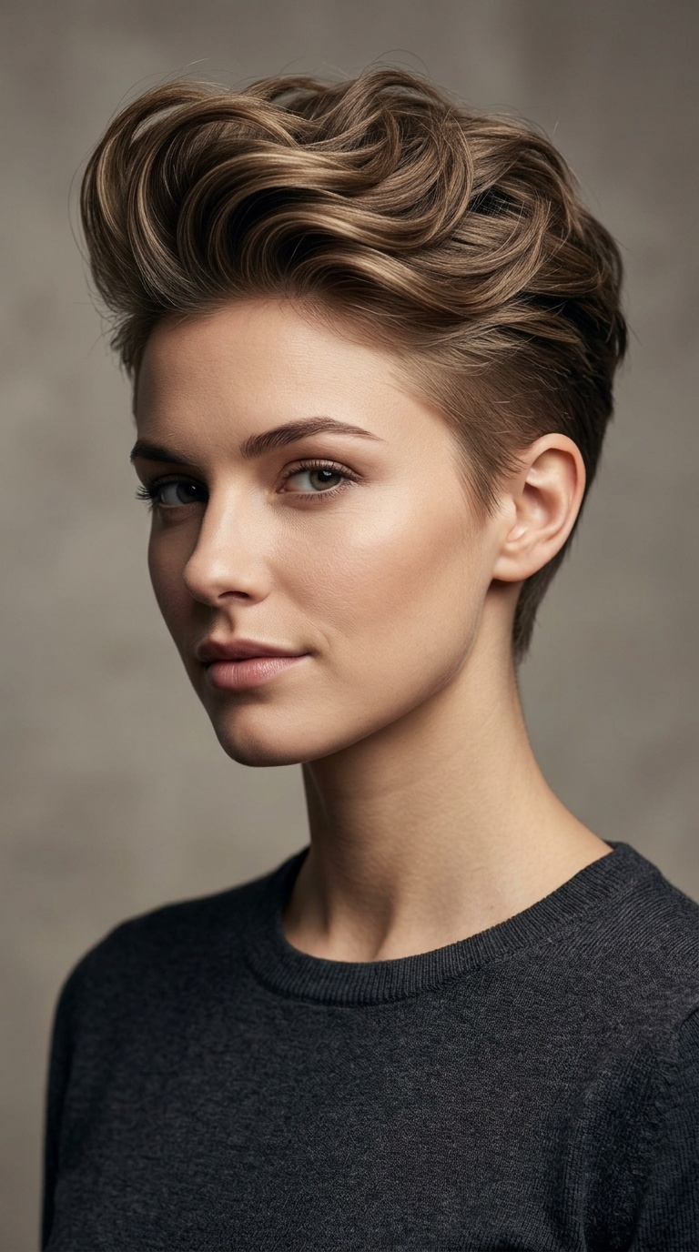 The Voluminous Pompadour
