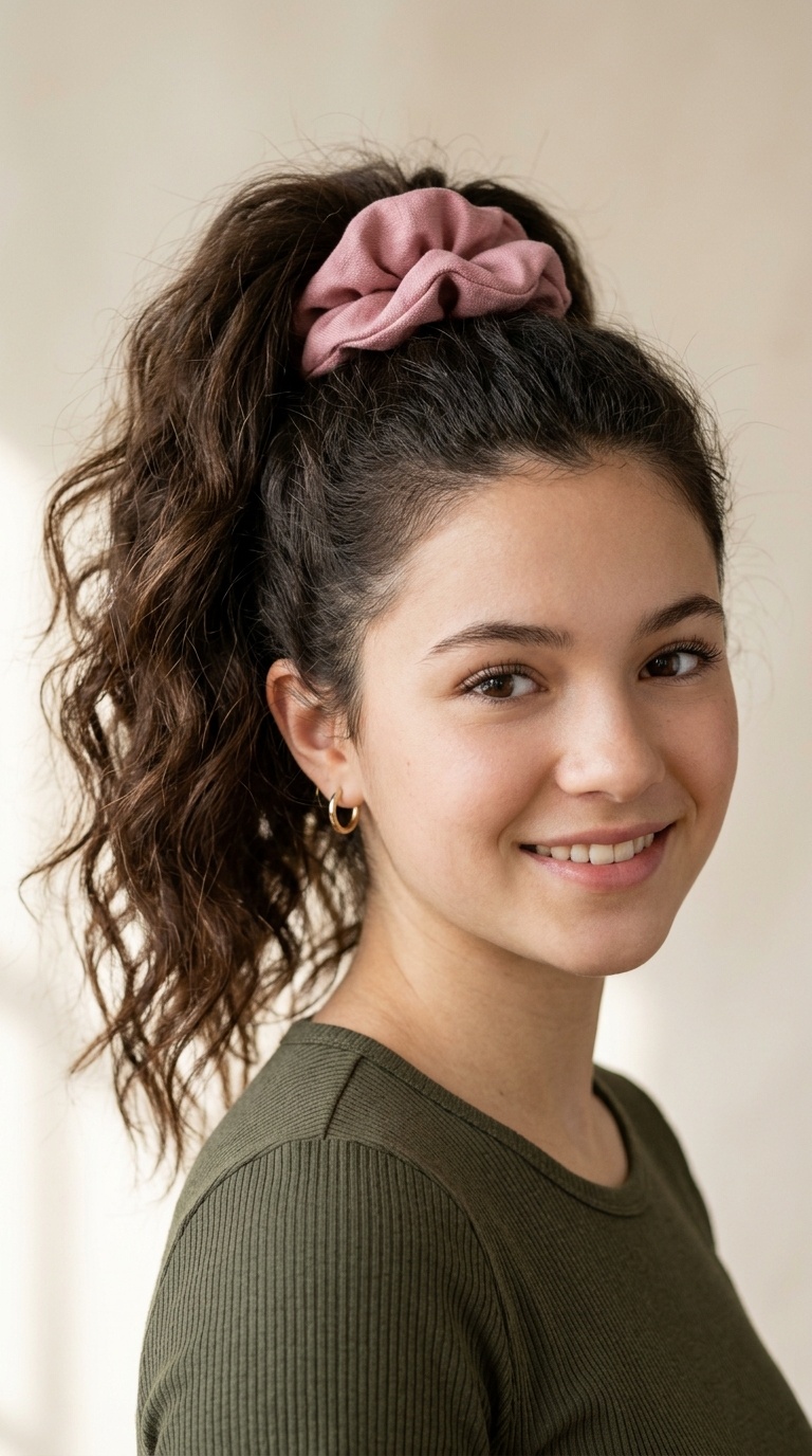 The Voluminous Scrunchie Pony