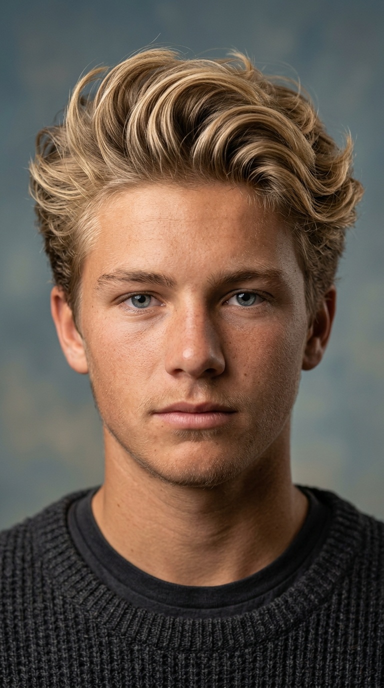 The Voluminous Surf Quiff