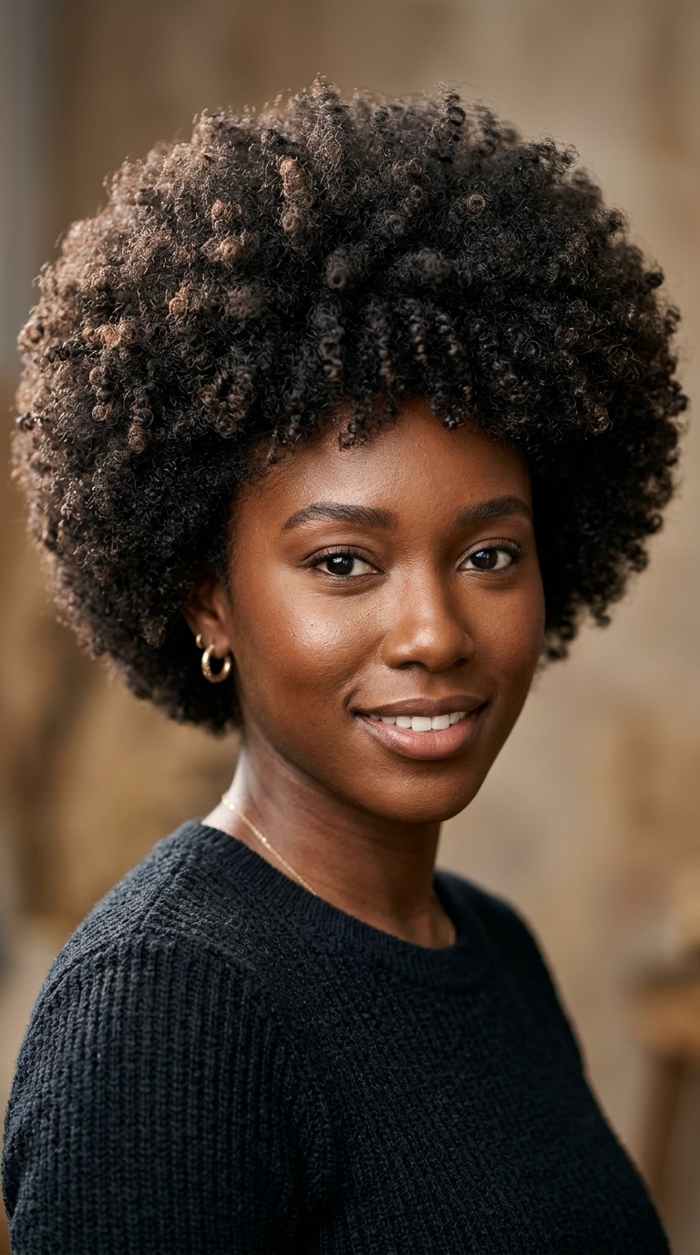 The Voluminous Tapered Fro