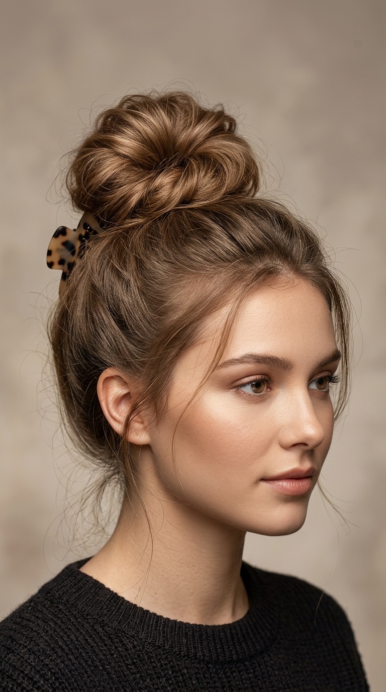 The Voluminous Top Knot
