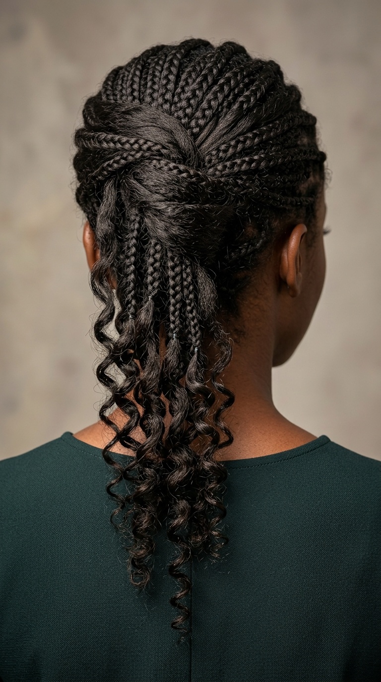 The Waterfall French Twist