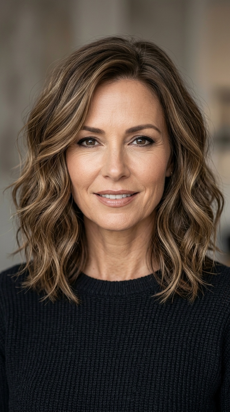 The Wavy Lob (Long Bob)