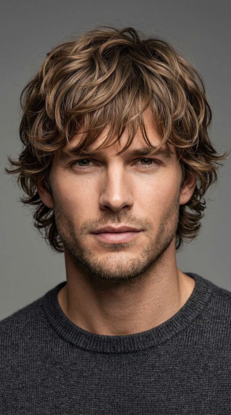 The Wavy Shag with Fringe