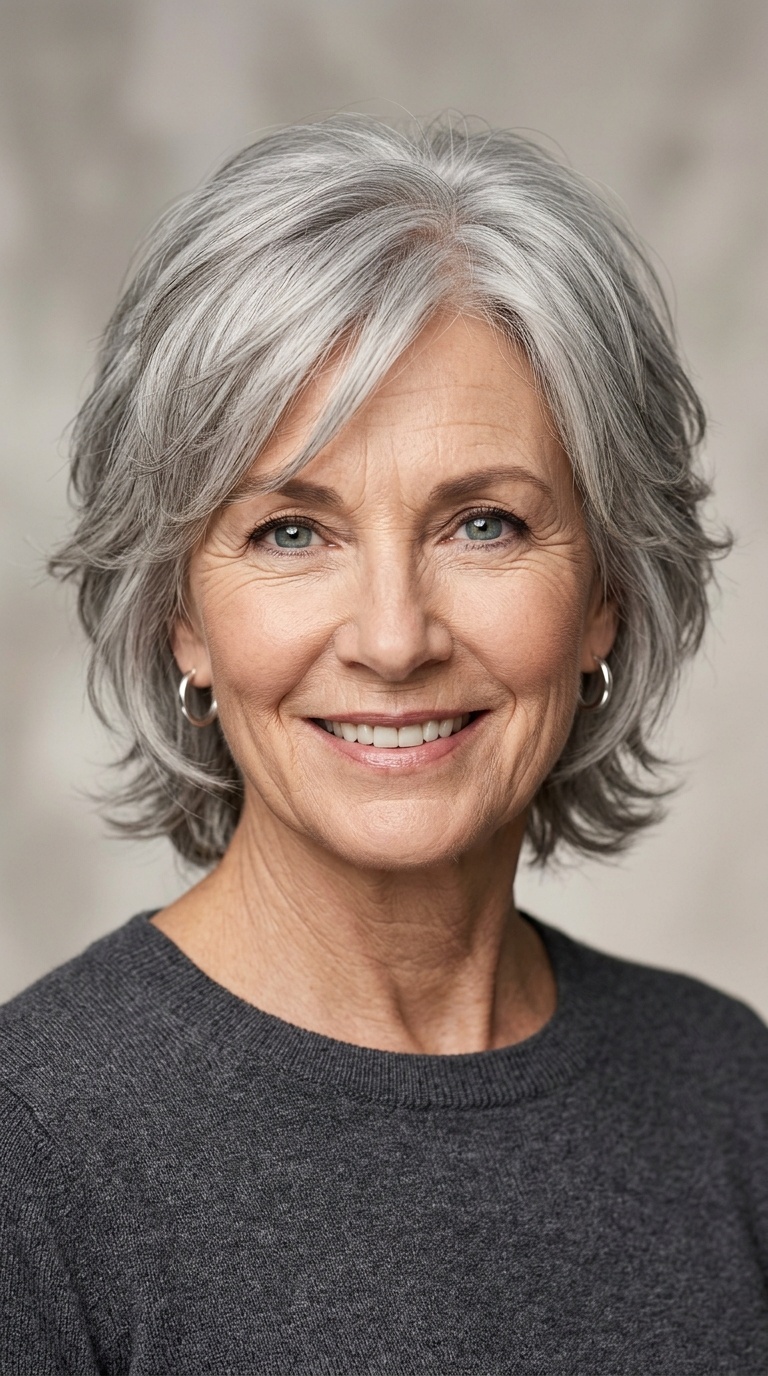 The Wispy Shag for Fine Hair