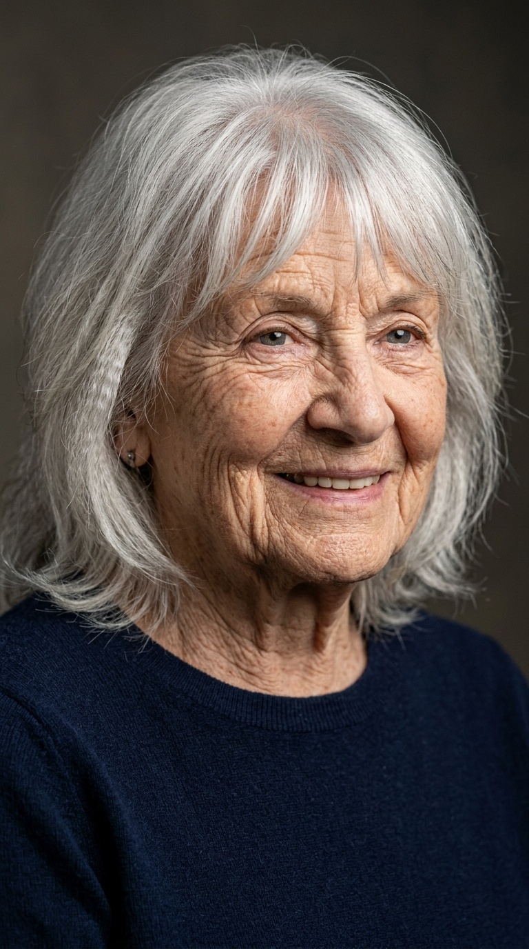 The Wispy Silver Fringe