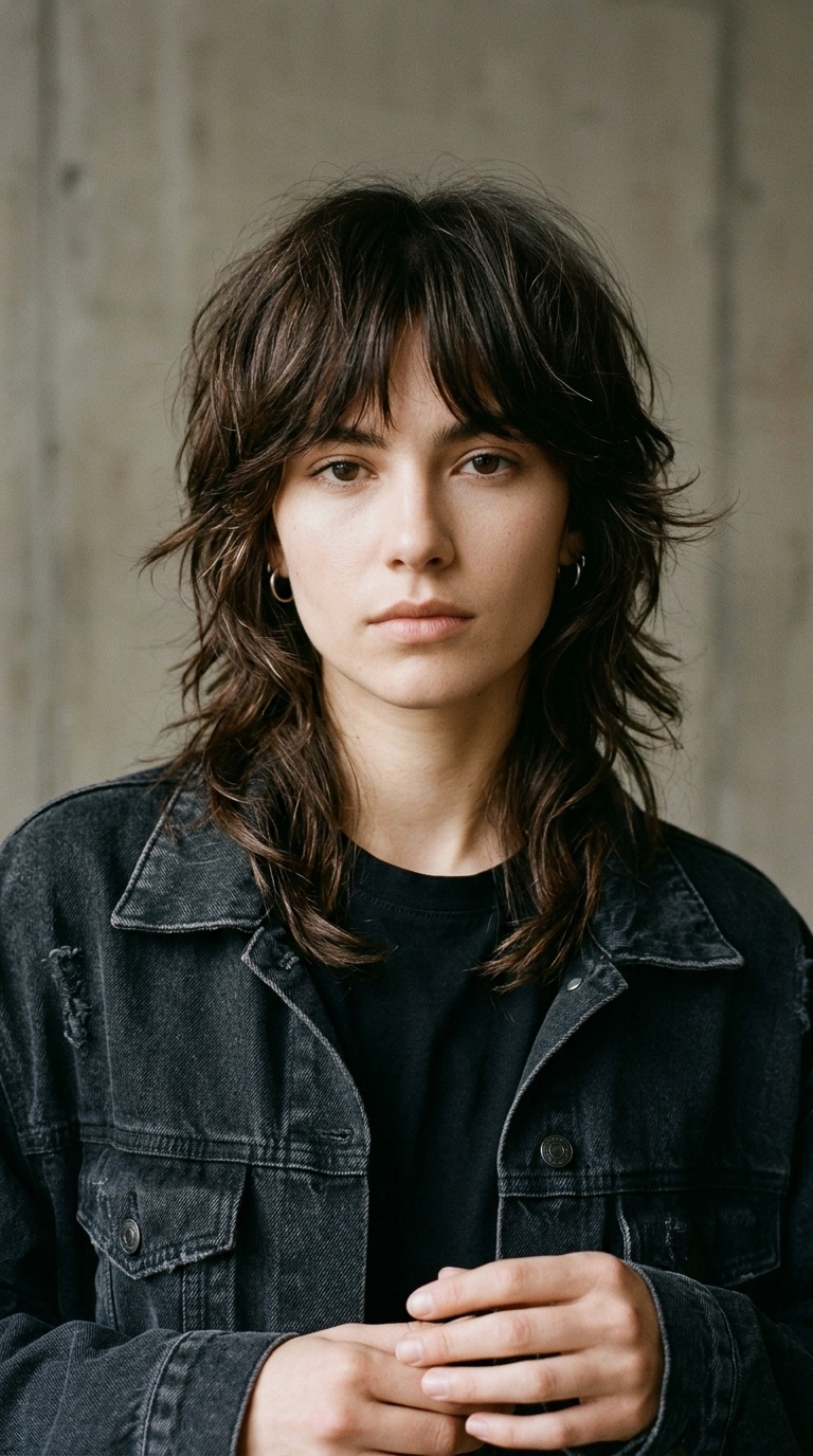 The Wolf Cut for Long Hair