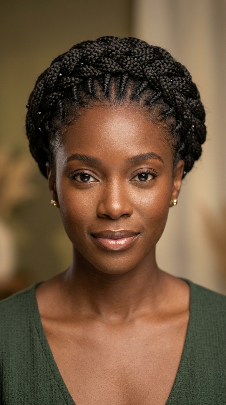 The Wrapped Crown Chignon