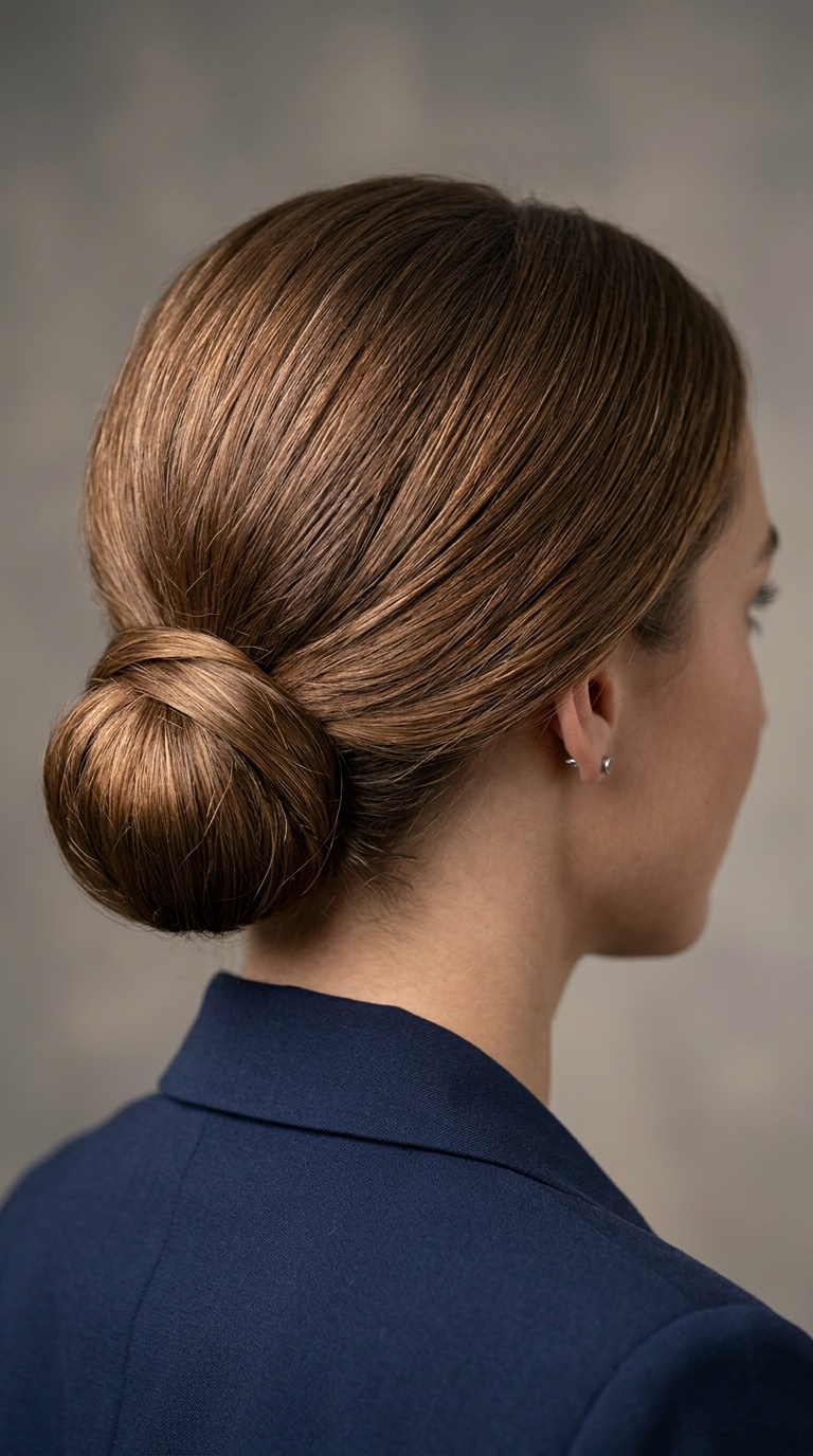 The Wrapped Low Bun