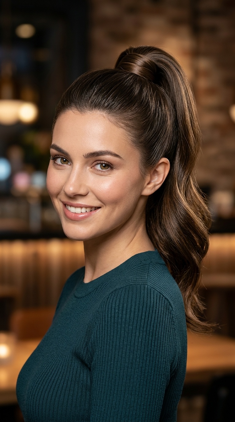 The Wrapped Ponytail