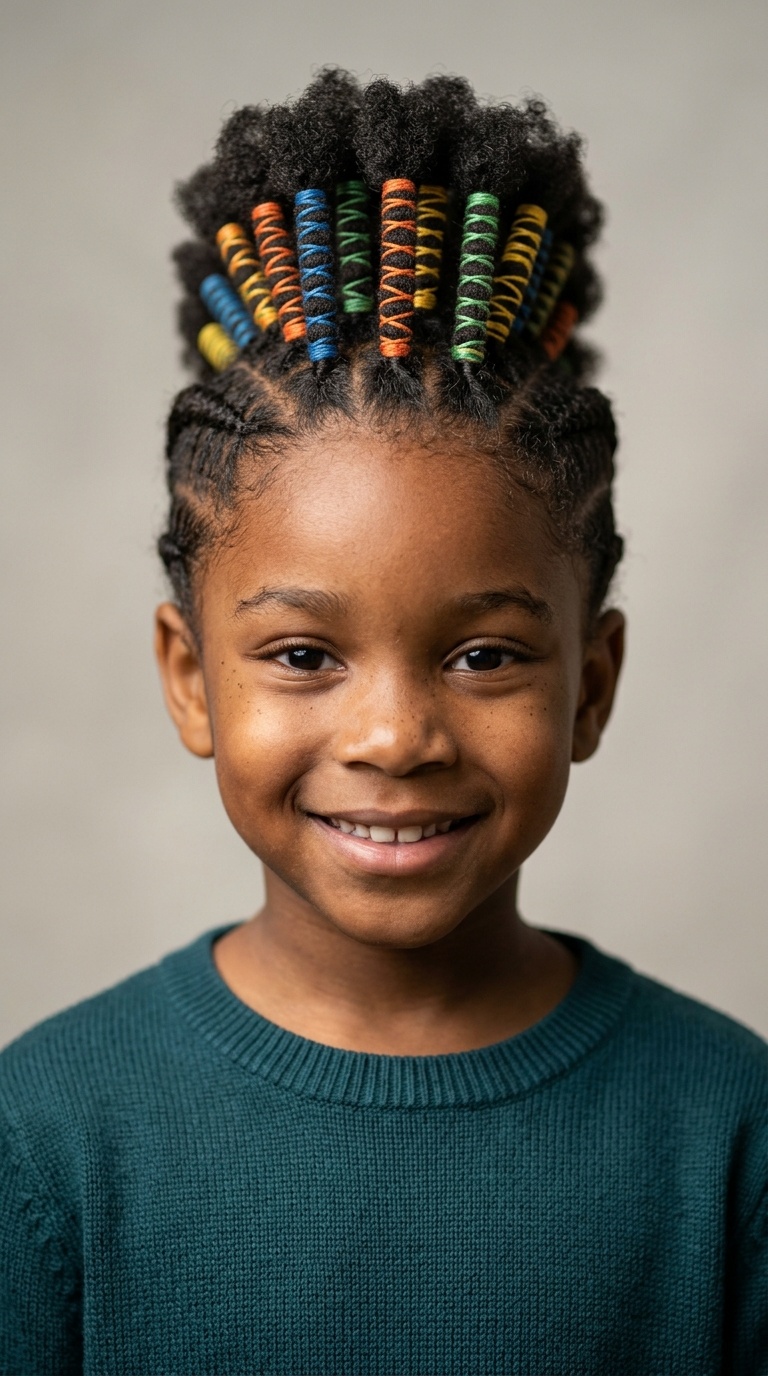 Threaded Mohawk (Fro-Hawk)
