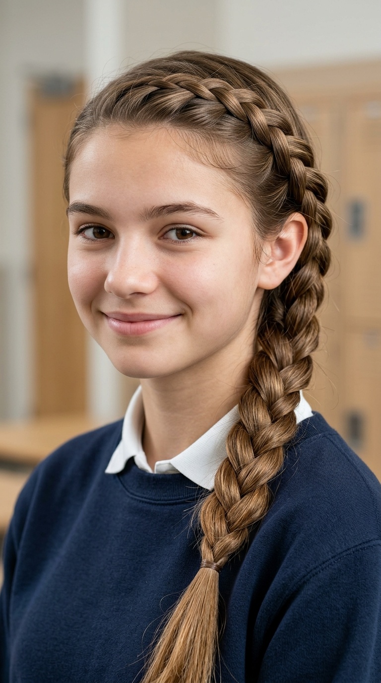 Three-Strand Side Braid