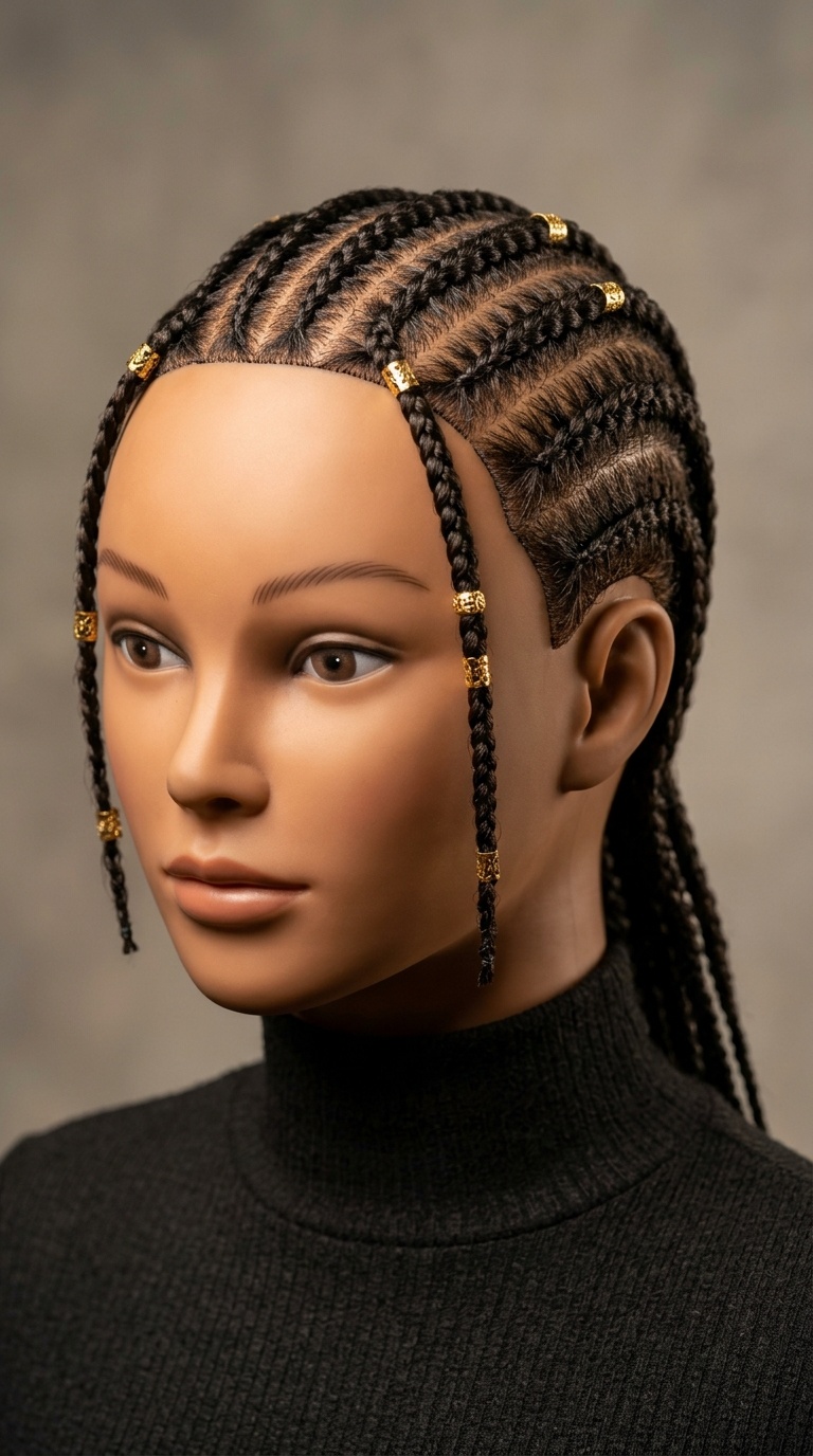 Tight Cornrow Patterns