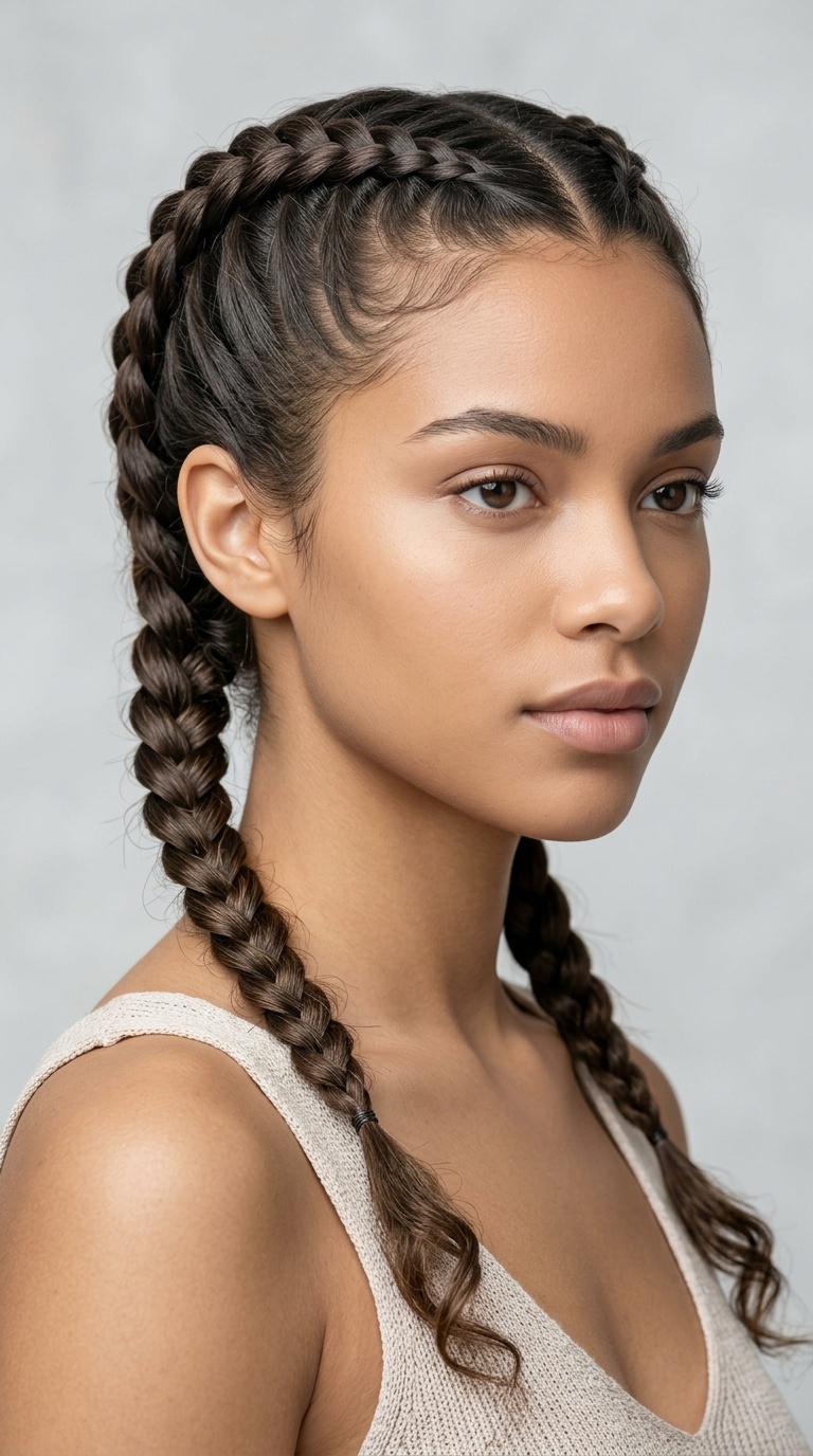 Tight French Braids for Maximum Control