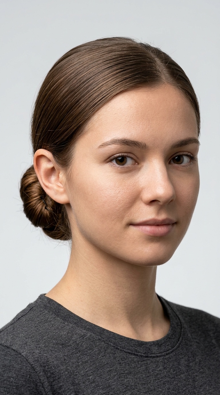 Tight Low Bun
