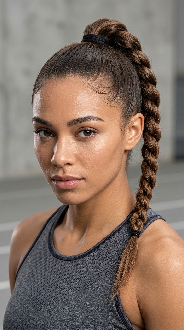Tight Rope Twist Ponytail