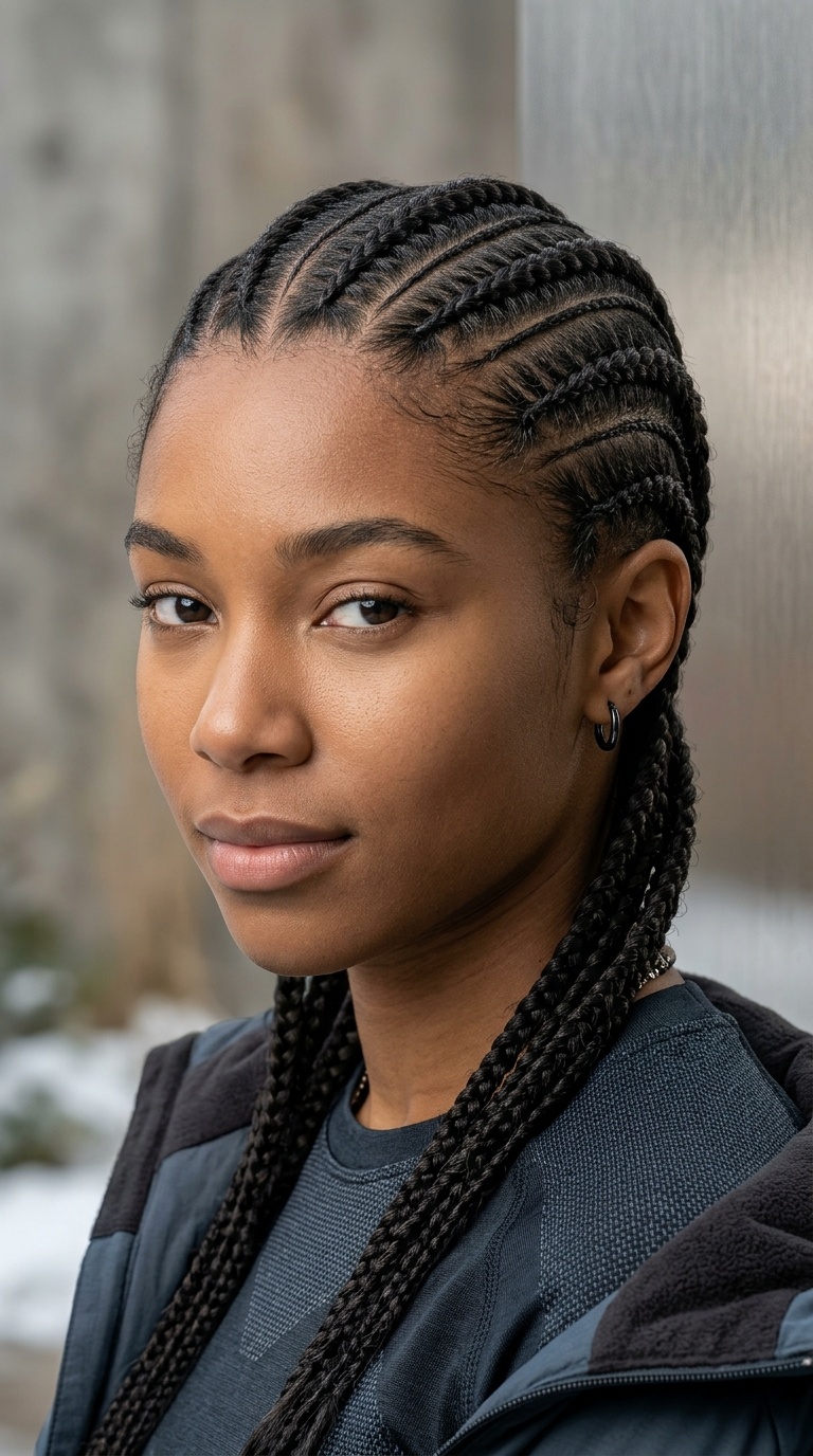 Tight Scalp Cornrows