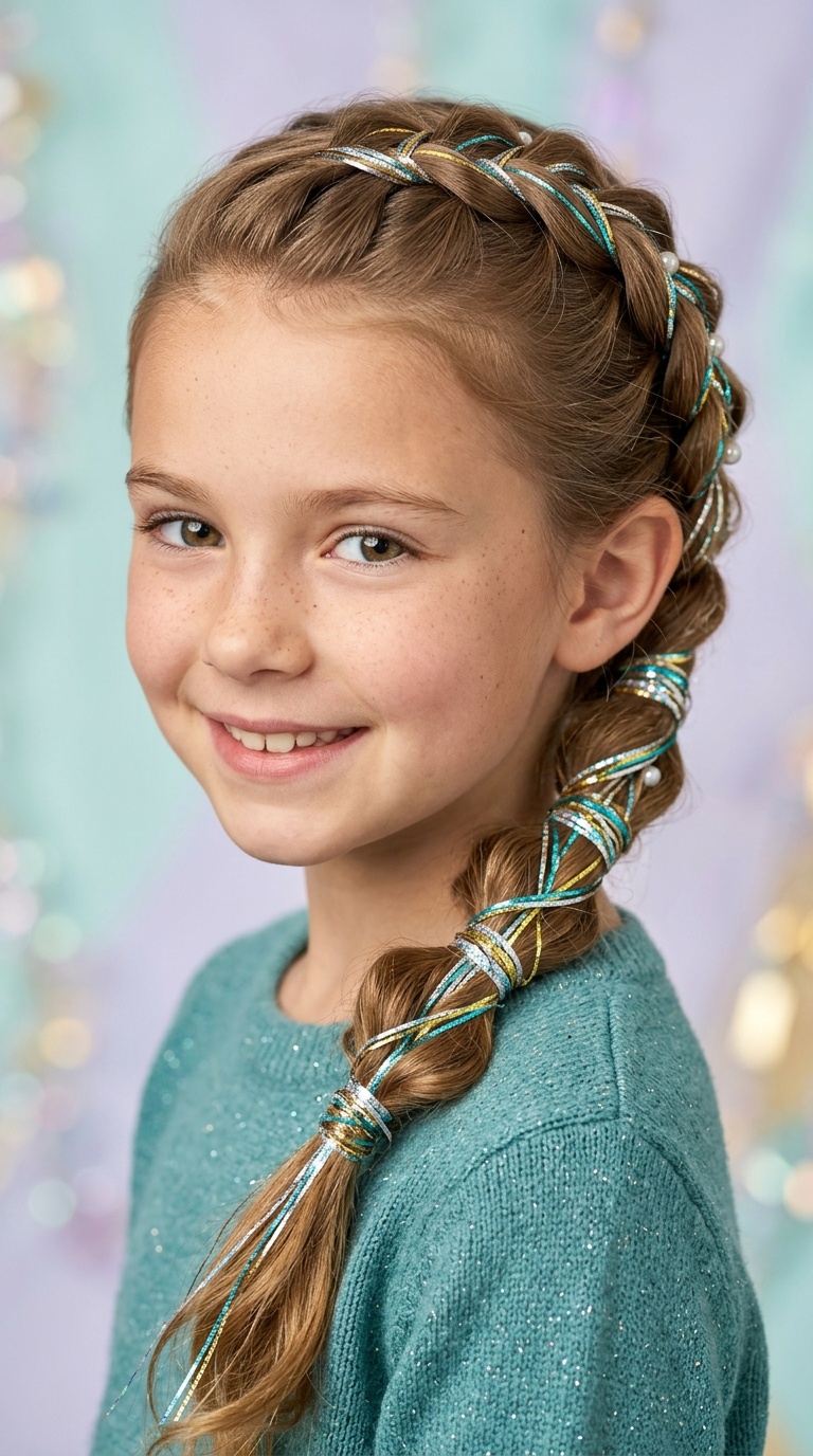 Tinsel-Wrapped Pull-Through