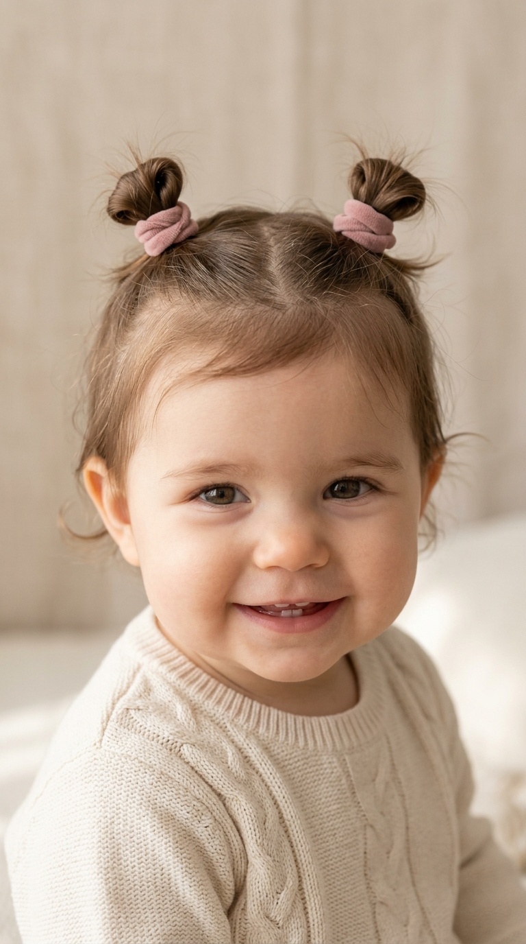 Tiny Double Top Knots
