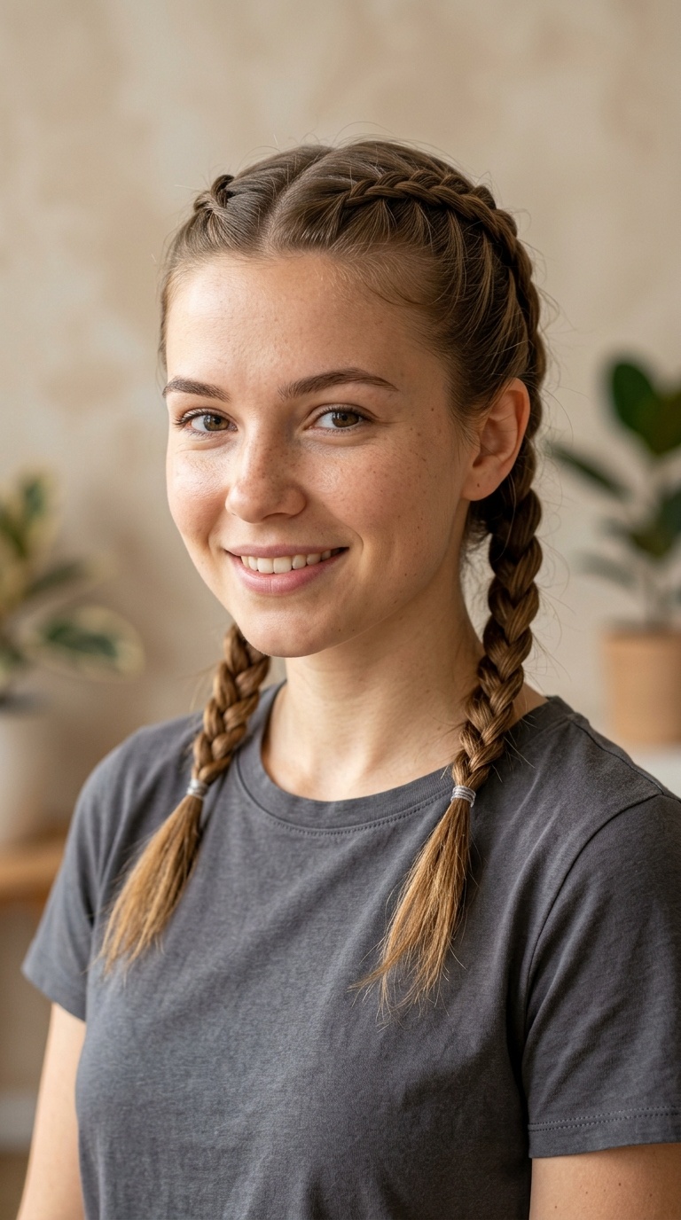Tiny French Pigtails