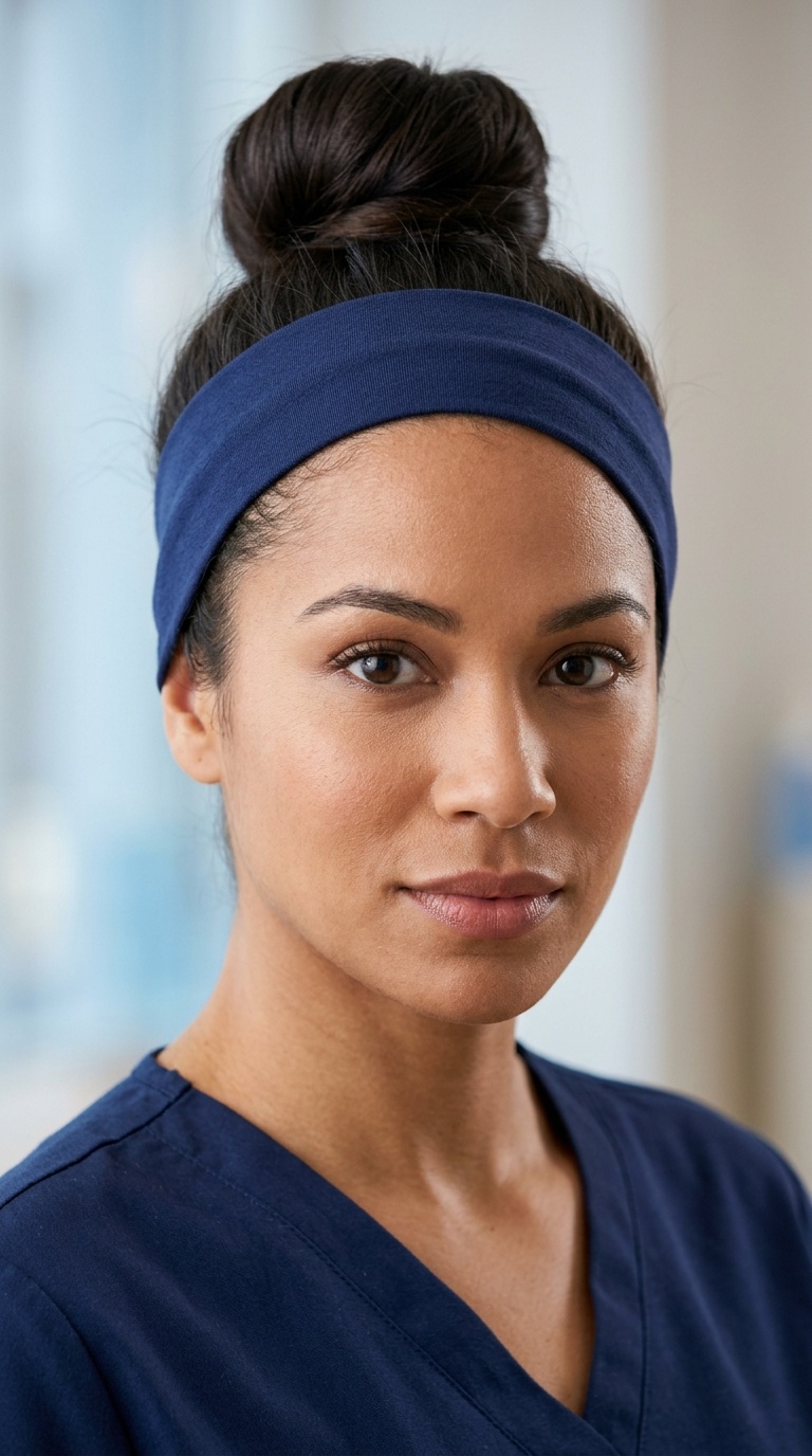 Top Knot with Headband
