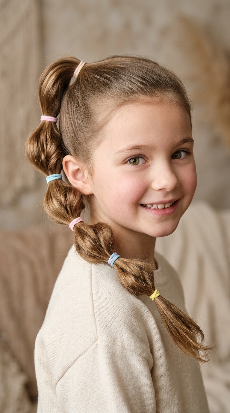 Topsy Tail Bubble Braid