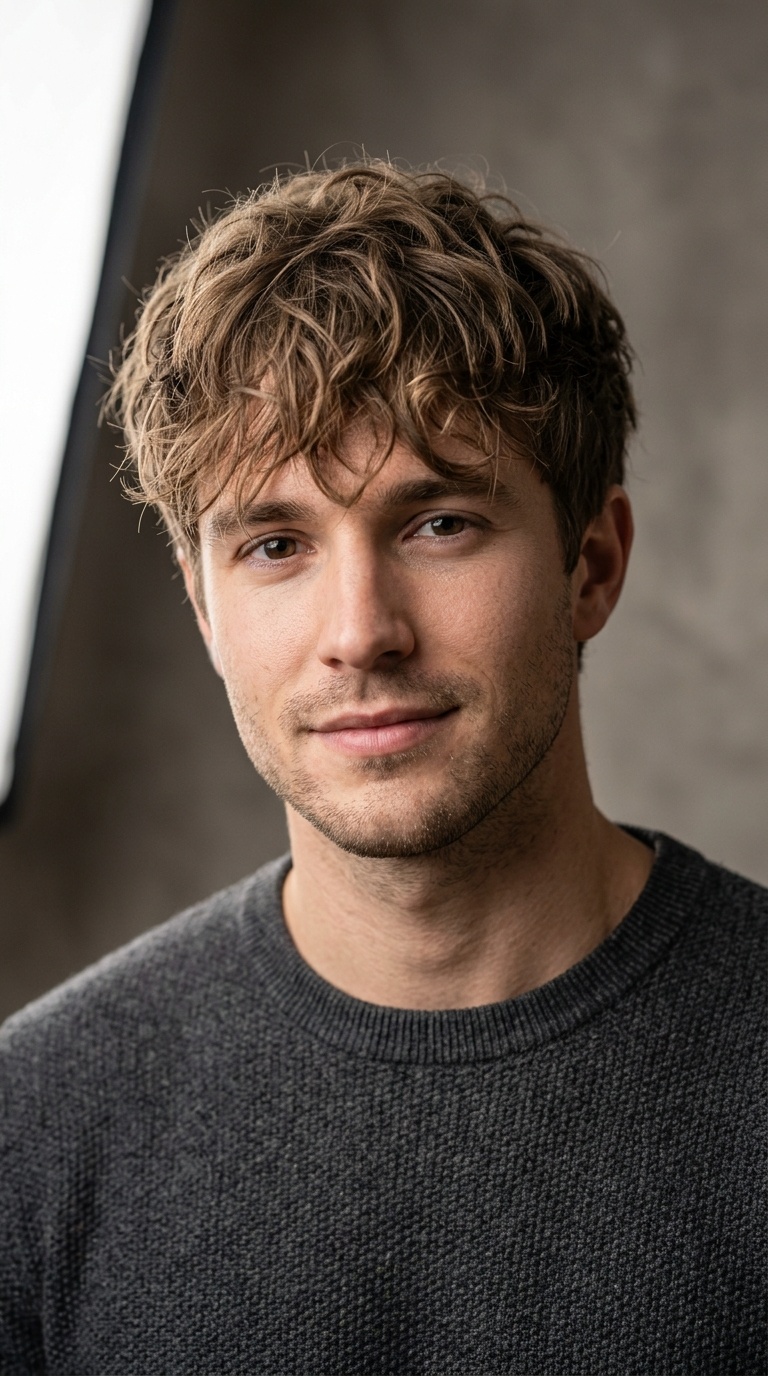 Tousled Bedhead Fringe
